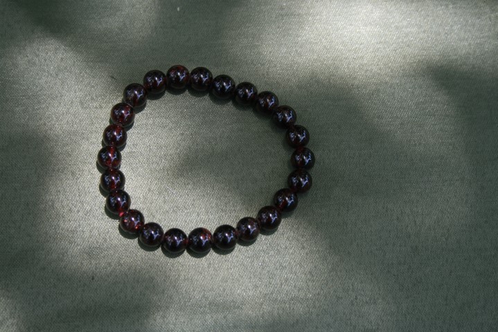 Garnet Bracelet strength and security 4386